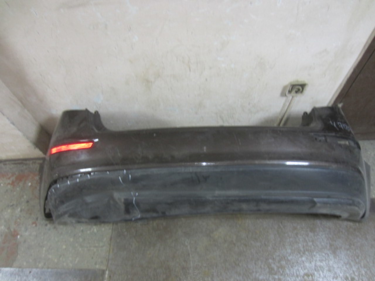 Бампер задний на Kia RIO 3 2011-2016