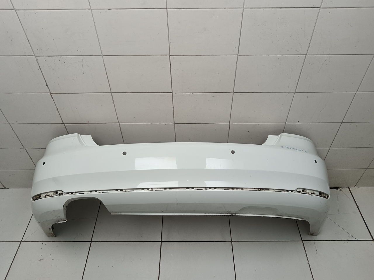 Бампер задний на VW Polo  (Sed RUS) 2011-2020