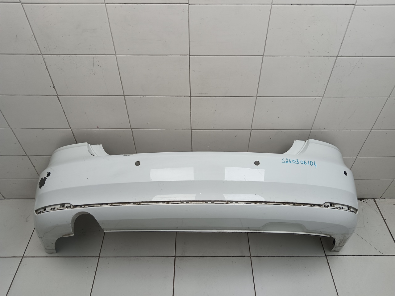 Бампер задний на VW Polo  (Sed RUS) 2011-2020