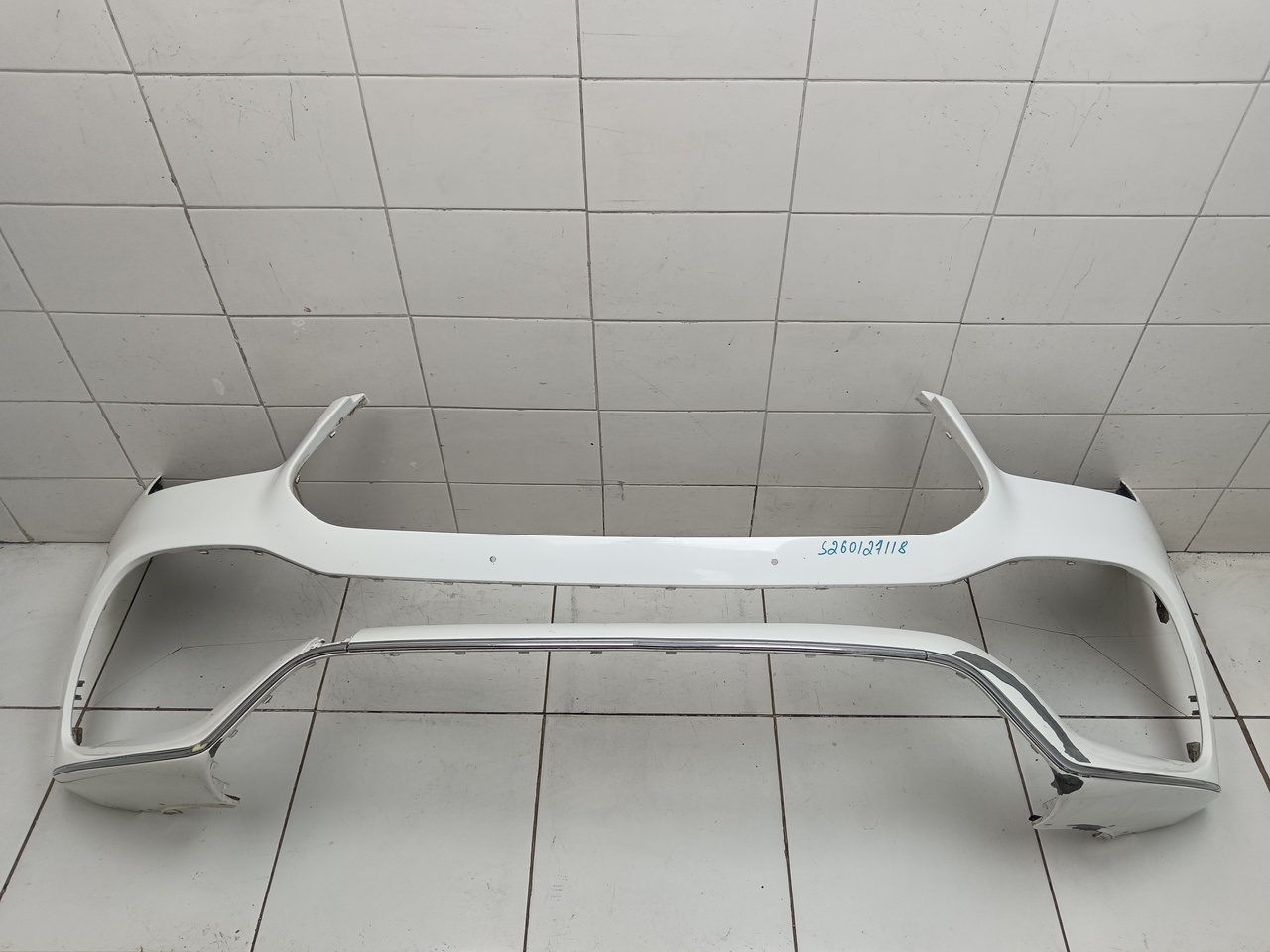 Бампер передний на Mercedes Benz GLE W167 2018>