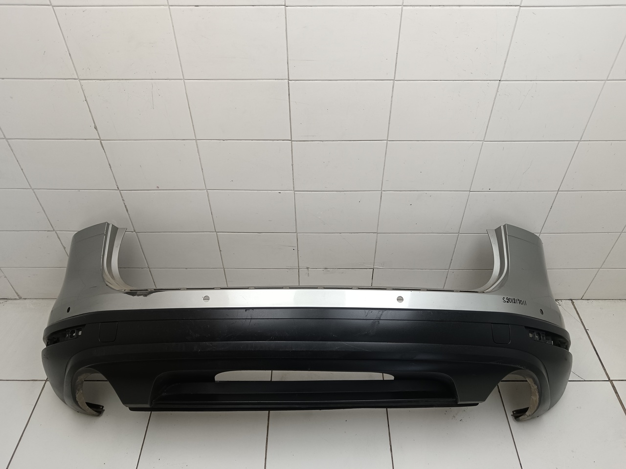 Бампер задний на VW Touareg 2010-2018