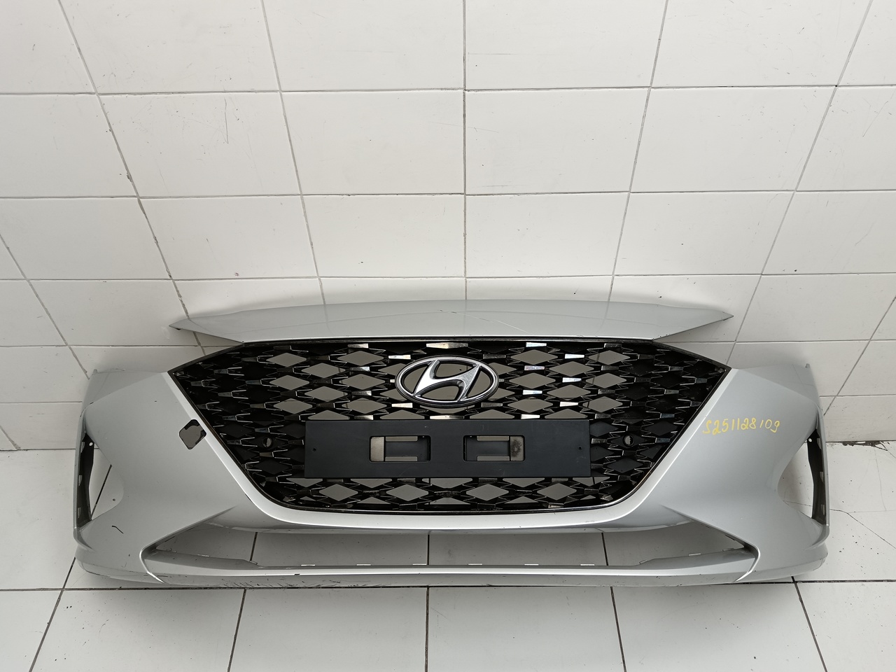 Бампер передний на Hyundai Solaris 2 2017>