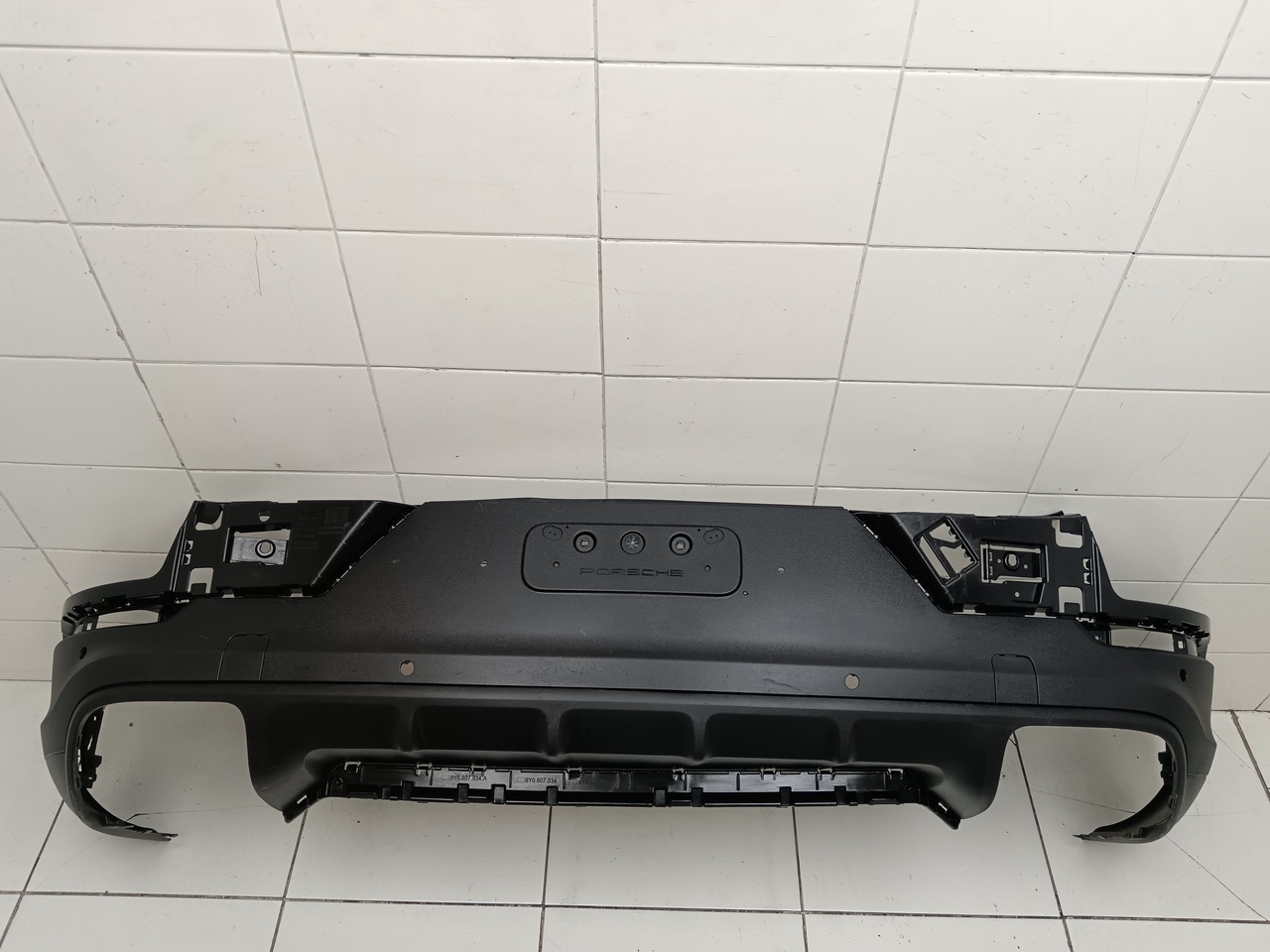 Юбка задняя на Porsche Cayenne 3 2017>