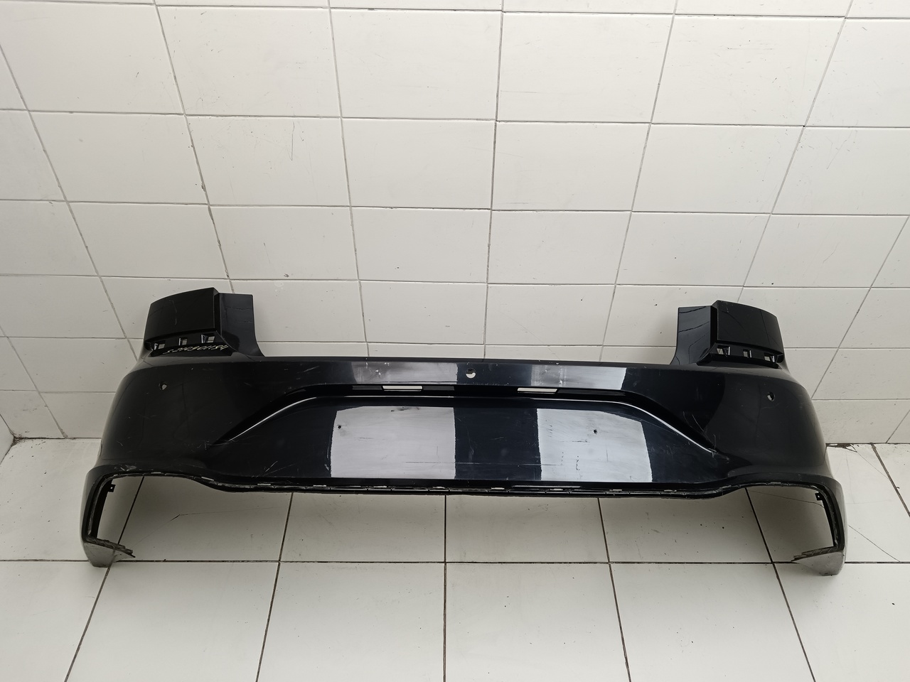 Бампер задний на VW Polo (Sed RUS) 2020>