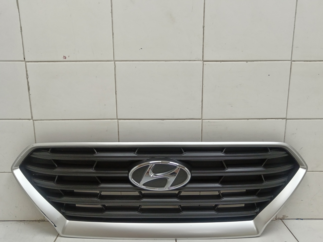 Решетка радиатора на Hyundai Creta 2 2021>