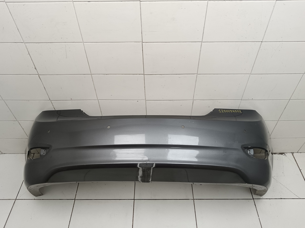 Бампер задний на Hyundai Solaris 1 2010-2017 бампер задний до 2014 года