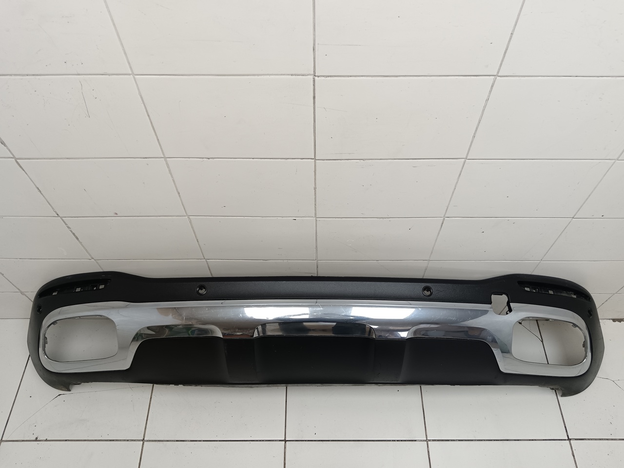 Юбка задняя на Mercedes Benz GLE W167 2018>