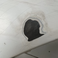 Бампер передний на Mazda 5 (CW) 2010-2016