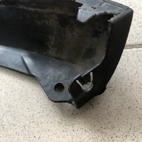 Накладка бампера переднего на Ford Focus 3 2011-2019