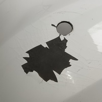 Бампер задний на VW Polo  (Sed RUS) 2011-2020