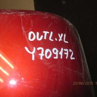 Накладка бампера заднего на Mitsubishi Outlander  XL (CW) 2006-2012