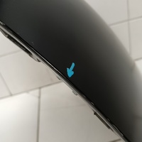 Бампер задний на Porsche Macan 2013>