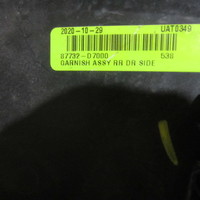 Молдинг двери задней правой на Hyundai Tucson 3 2015-2021