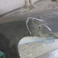 Бампер задний на Ford Focus 2 2005-2008