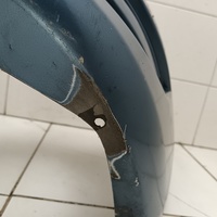 Бампер передний на Renault Logan 1 2005-2014