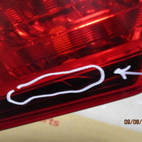 Фонарь задний внутренний левый на Toyota Camry V50 2011-2017