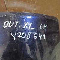 Накладка бампера заднего на Mitsubishi Outlander  XL (CW) 2006-2012