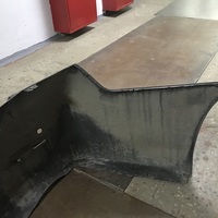 Бампер задний на Toyota Camry V50 2011-2017