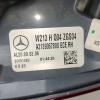 Фонарь задний правый на Mercedes Benz E Klasse W213 2016>