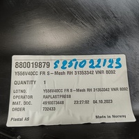 Накладка бампера переднего на Volvo V40 2012-2023 / V40 Cross Country 2012-2019