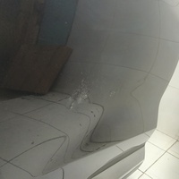 Дверь задняя правая на Hyundai Santa Fe 4 TM 2018-2025