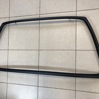 Накладка бампера переднего на Mitsubishi Outlander  XL (CW) 2006-2012