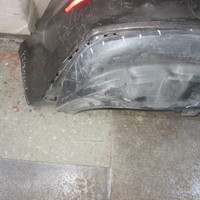 Бампер задний на Kia RIO 3 2011-2016