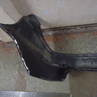 Бампер задний на Kia RIO 3 2011-2016