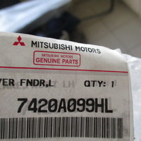 Накладка крыла переднего левого на Mitsubishi L200 KB 2006-2015