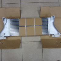 Радиатор интеркулера на Nissan Pathfinder R51M 2004-2013