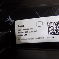 Фара левая на Ford EcoSport 2014>