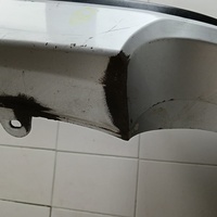 Бампер задний на Honda Crosstour 2010>