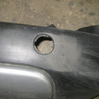 Бампер задний на Citroen Berlingo (NEW) (B9) 2008> / Peugeot Partner Tepee (B9) 2008>