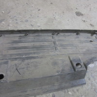 Накладка бампера заднего на Mitsubishi Pajero / Montero 4 (V8, V9) 2007>