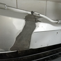 Бампер передний на Nissan Qashqai J10 2006-2014