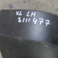 Накладка бампера переднего на Mitsubishi Outlander  XL (CW) 2006-2012