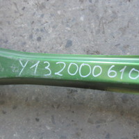 Усилитель бампера заднего на Mazda 2 (DE) 2007-2014