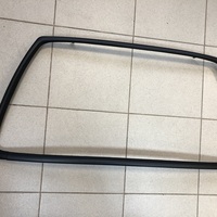 Накладка бампера переднего на Mitsubishi Outlander  XL (CW) 2006-2012