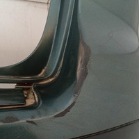 Бампер задний на VW Touareg 2002-2010
