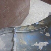 Бампер задний на Ford Focus 2 2005-2008