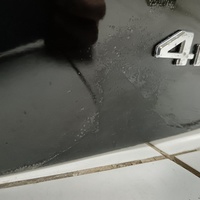 Дверь багажника на Mercedes Benz GLC Class C253 Coupe 2016-2023