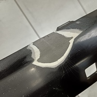 Бампер передний на Toyota RAV 4 2013-2019