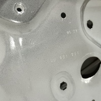 Дверь передняя левая на VW Polo (RUS) 2020> / Skoda Rapid 2 2020> / Skoda Rapid 1 2013-2020